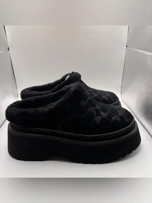 NWB Coach Women's Cecelia Slip-On Platform Clogs size 7 thumbnail 3