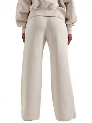 Nike Sportswear Phoenix Fleece High-Waisted Wide-Leg Pants NWT Tan Medium thumbnail 3