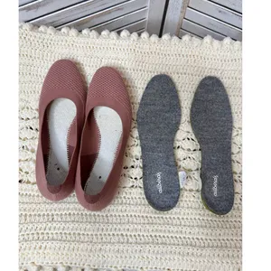ALLBIRDS Women's Size 8 Tree Breezers Ballet Flats Dusty Rose Pink Wool Comfort thumbnail 9