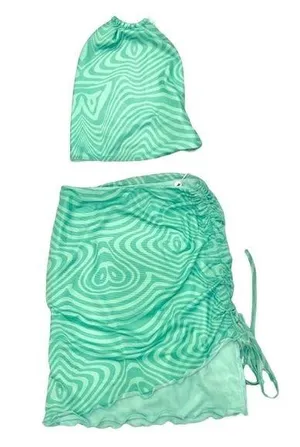Tiger Mist Two-Piece Skirt Set Green Size Small thumbnail 1