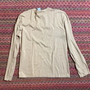 VINTAGE CAMEL TAN EXPRESS BLEUS BASIC TOP LONG SLEEVE thumbnail 4