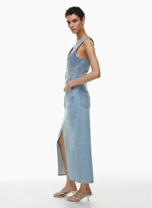 Aritzia Denim Forum Vintage The '90s Maxi Denim Skirt thumbnail 4