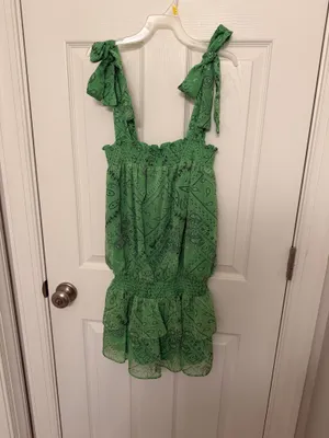 Amanda Uprichard Green Dress thumbnail 2