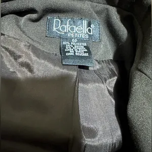 Rafaella Women's‎ Blazer Jacket Long Sleeve Brown Size 6p thumbnail 4