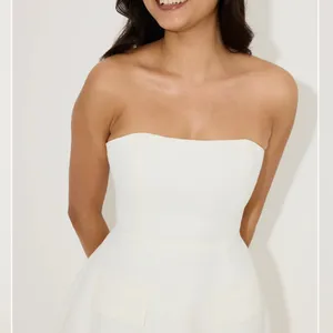 Odd Muse Strapless Dress White Size M thumbnail 3