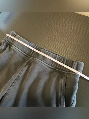 Lululemon Relaxed High Rise‎ Black Joggers Sweatpants Women’s 4 thumbnail 8