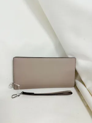 Tory Burch 78609 Emerson Slim Wristlet Envelope Wallet gray thumbnail 2