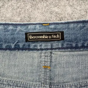 Abercrombie & Fitch boyfriend Jean Shorts size 26 100% cotton thumbnail 7