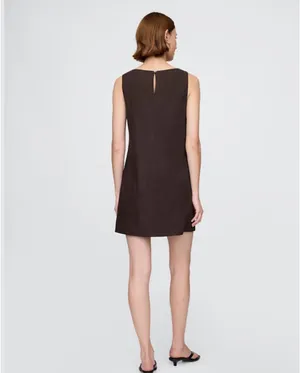 Brown Linen Gap Dress thumbnail 8