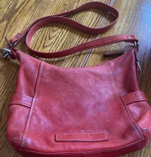 Vintage Fossil leather purse thumbnail 1