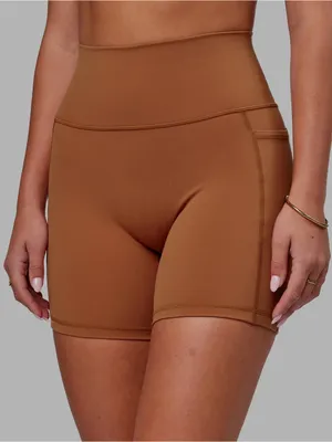 LSKD Fusion Ultra High-Rise 6” Pocket Shorts Hazel Size S thumbnail 1