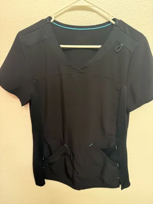 Black Scrub Top thumbnail 1