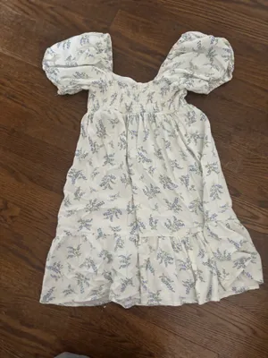 H&M White Floral Dress thumbnail 2