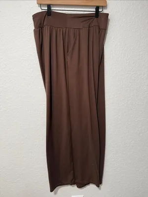 TORRID Wide Leg Brown Lounge Pants Size 1X thumbnail 13