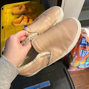 Fur lined slip on Vans thumbnail 1
