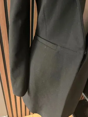 Zara women’s long black blazer size s stylish work attire thumbnail 2