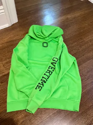 OVERTIME Classic Hoodie Green thumbnail 1