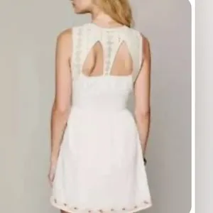 Free People Water Lily mirror mini dress crochet size‎ 2 lined thumbnail 2