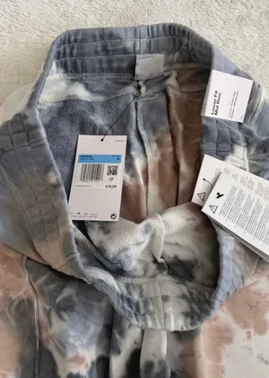Nike Loose Fit Tie Dye Cuffed Sweatpants in Slate Blue, Medium thumbnail 9