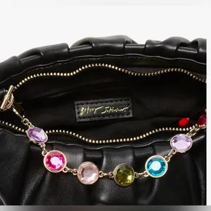 Betsy Johnson Party Black Shoulder Bag thumbnail 5