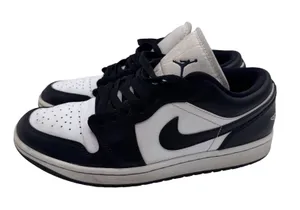 Nike Air Jordan 1 Low‎ Black White Panda Sneakers Women's 9.5 EU 41 DC0774-101 thumbnail 1