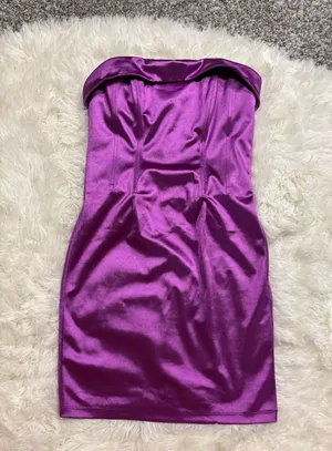 ThatsSoFetch Purple Bodycon Dress thumbnail 1