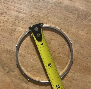 Coach Silver Tone Rhinestone Bangle thumbnail 7
