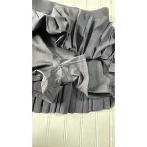 Athleta Match Point Pleated Skort Black Featherweight Plissé Tennis Skirt S NWT thumbnail 6