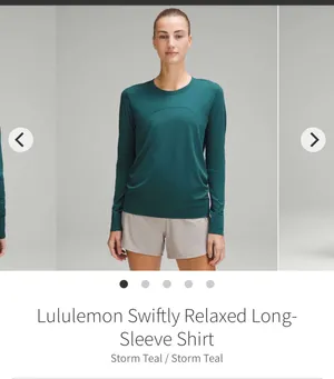 Lululemon Swiftly Long Sleeve Relaxed thumbnail 2