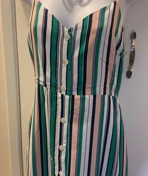 Le Lis striped button down dress Large thumbnail 4