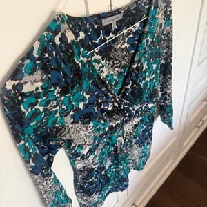 Vintage women’s top Blue Size M thumbnail 4