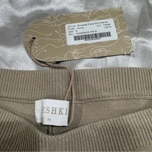 Meshki Knit Pants Quiet Luxury Elevated Chic Minimalist Tailored Scandi thumbnail 9