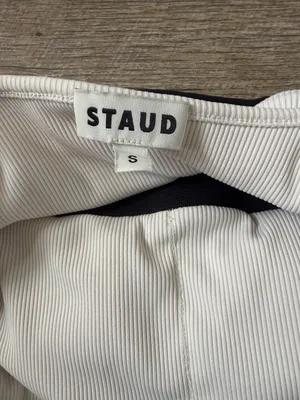 Staud Athletic Black and White Tennis Dress Size Small thumbnail 2
