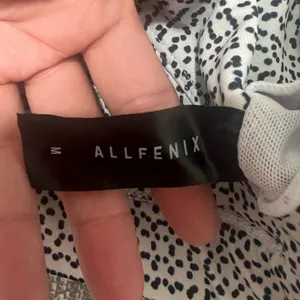 Anthropologie All Fenix White & Black Sport Bra (Size M) thumbnail 4