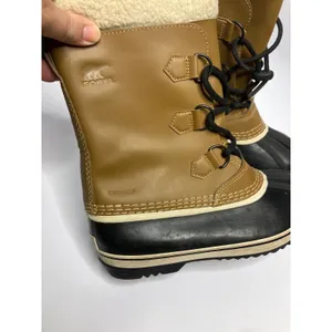 Sorel 1964 Pac 2 Snow Boots Womens 6 Brown Excellent Waterproof Faux Fur Lining thumbnail 4