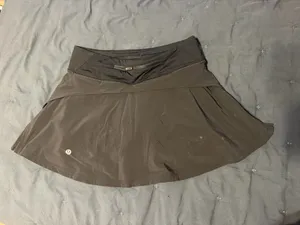 Lululemon Play Off Pleats Skirt in black thumbnail 2
