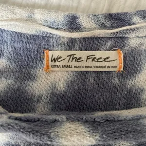 FREE PEOPLE We the Free Chasing the Sun Tie Dye Oversized Slouchy Tee Size XS thumbnail 10
