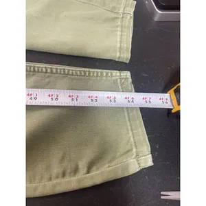 Free People M Army Green Utility Jumpsuit Boiler Suit Coverall Zip Front thumbnail 10