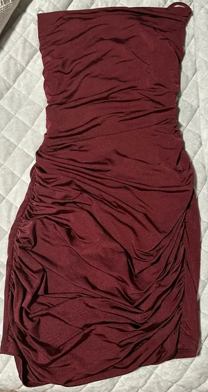 Windsor Maroon Dress thumbnail 1