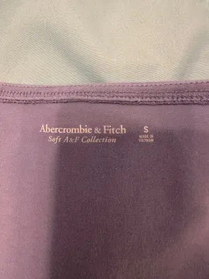 Abercrombie Cotton Seamless Fabric Corset Top Light Blue thumbnail 5
