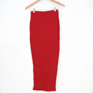 Naked Wardrobe Red Bodycon Maxi Skirt High Waisted Size M thumbnail 6