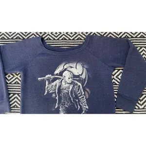 Bella Canvas Jason Voorhees x Denver Broncos Sweatshirt thumbnail 8