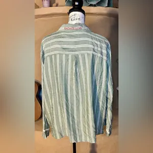 PJ Salvage Stripe Hype Pajama Set Green Size 2X thumbnail 7