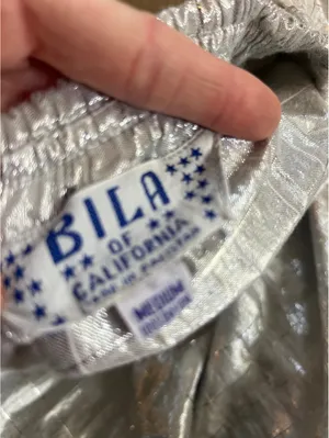 Vintage Bila of California Silver Skirt thumbnail 4