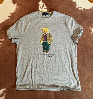 Polo Ralph Lauren bear tee  size medium  New without tags thumbnail 1