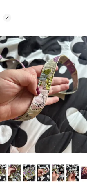 Vera Bradley | retired 2011 watercolor bucket bag thumbnail 7