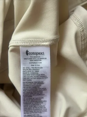 Cotopaxi Athletic Athleisure Nude Shade Tank Top Size Small thumbnail 9