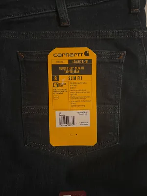 Carhartt slim tapered jean size 10 NWT thumbnail 2