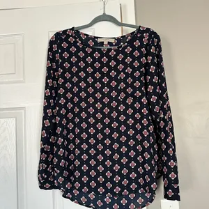 LOFT sheer blouse thumbnail 5