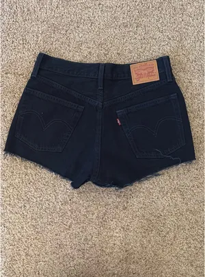 Levi Strauss & CO. Shorts Denim 501 Navy Blue thumbnail 2